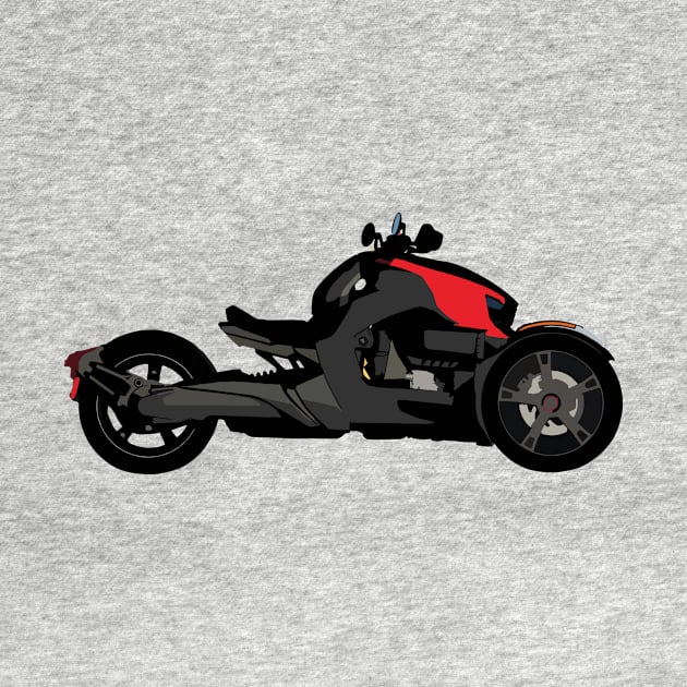 Motorcycle Can-Am Ryker by WiredDesigns